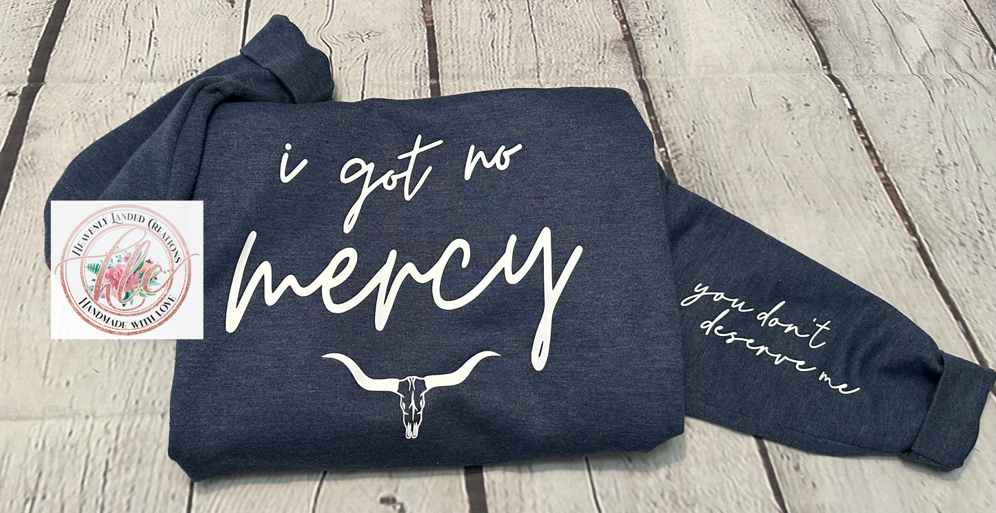 Screen Print I got no mercy