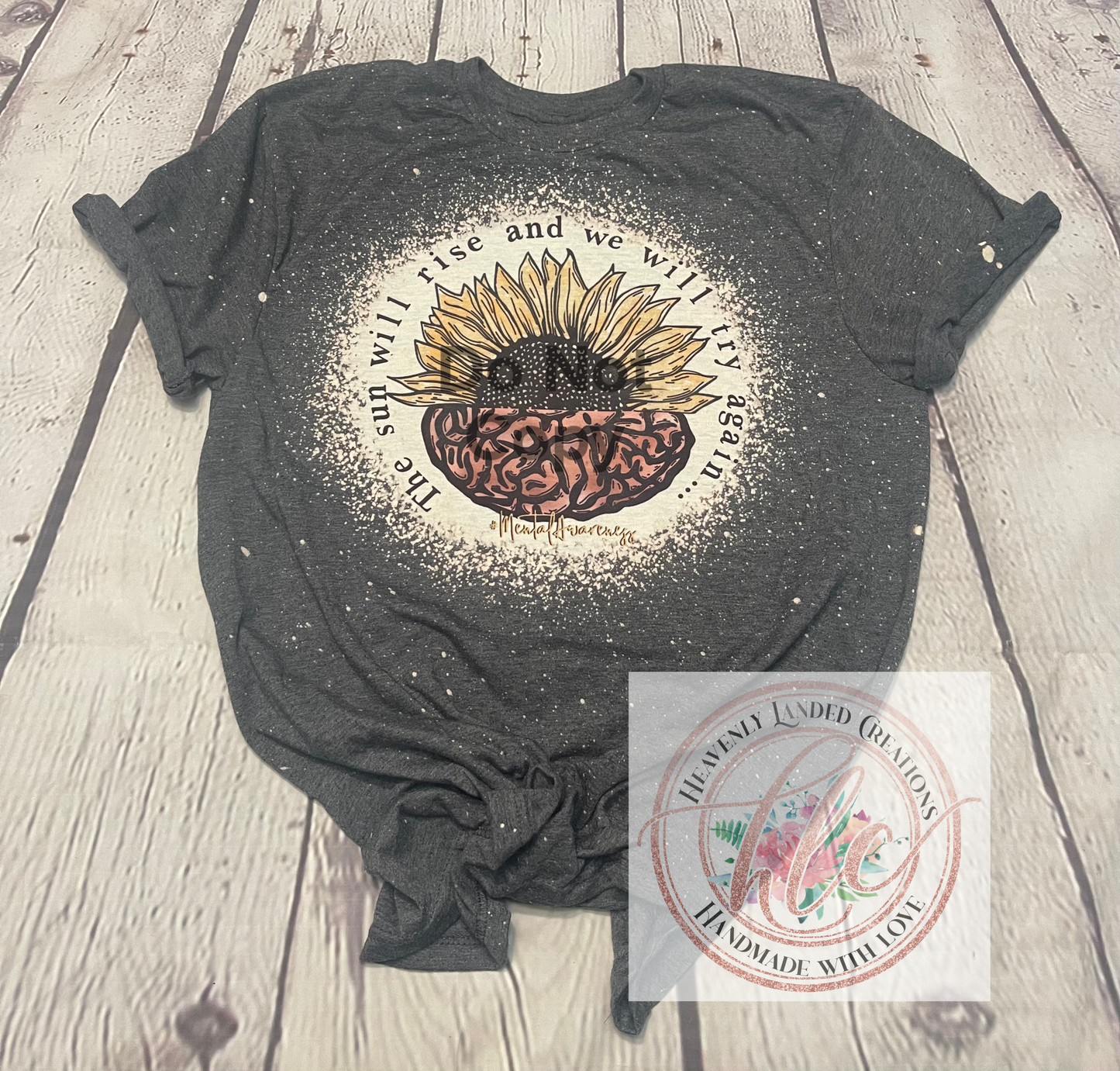 Bleached Tee Mental Health