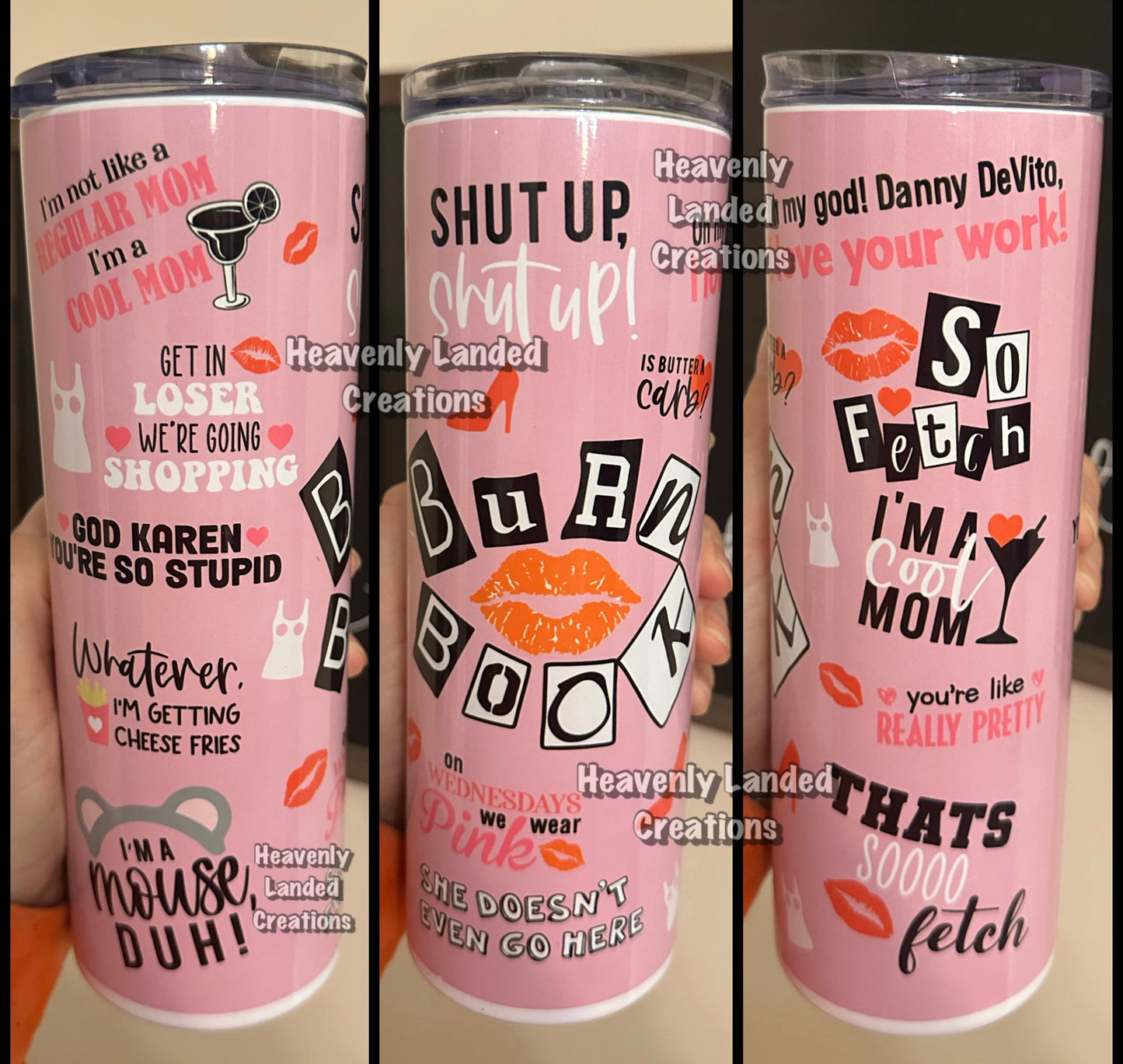 sublimation tumbler mean girls