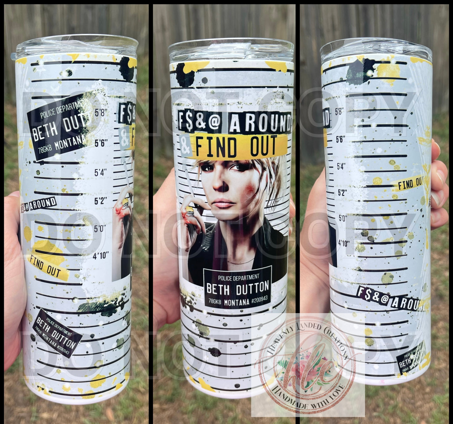 Sublimation Tumbler YS Beth