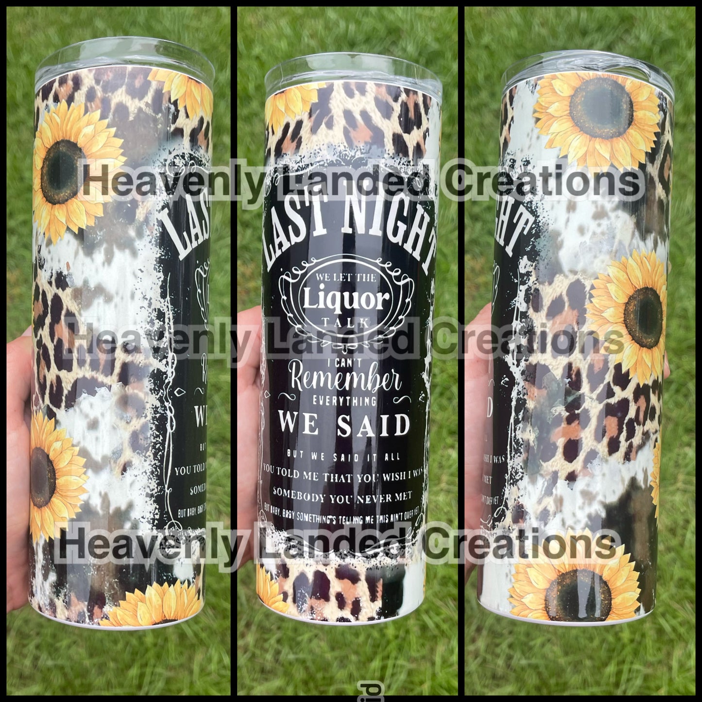 Sublimation Tumbler Last Night