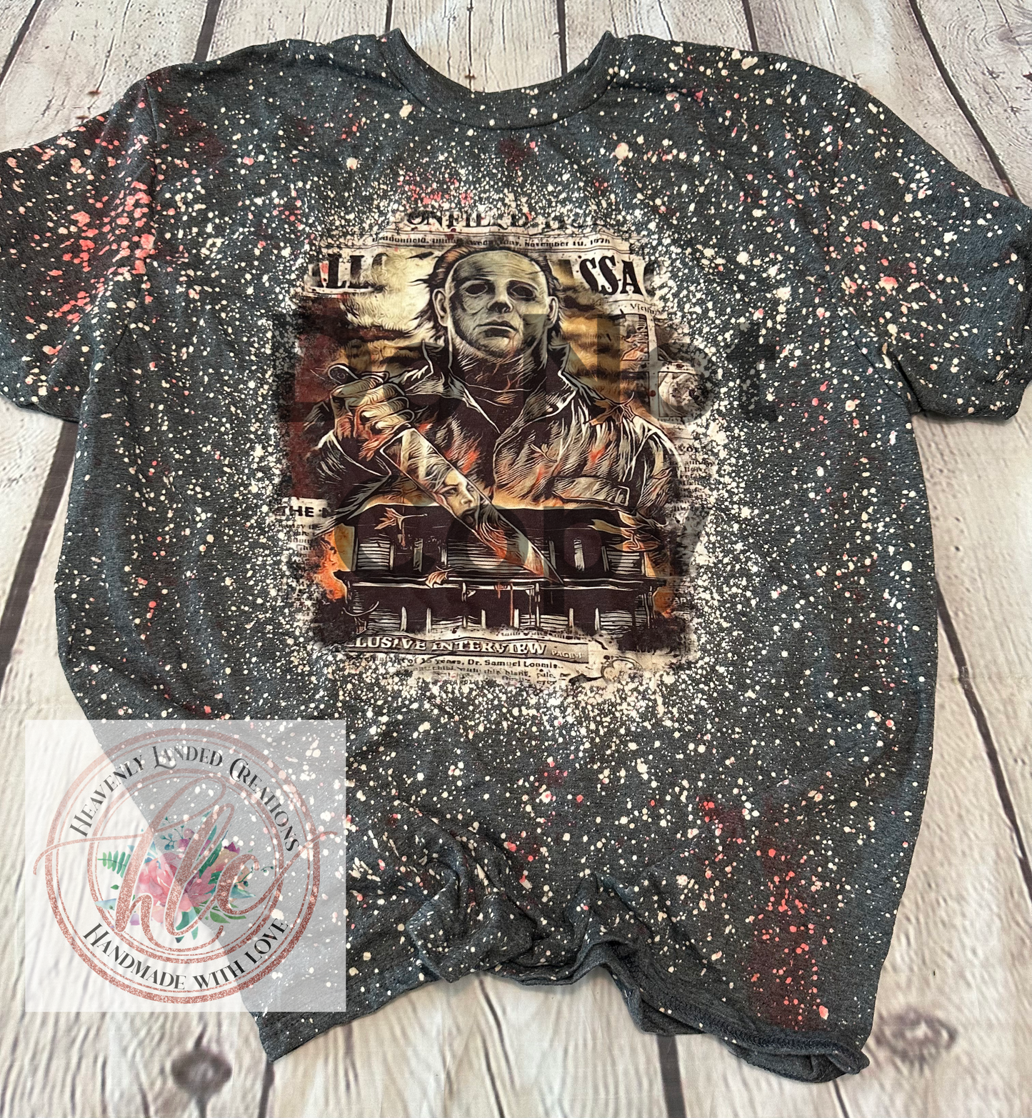 Bleached Tee Jason