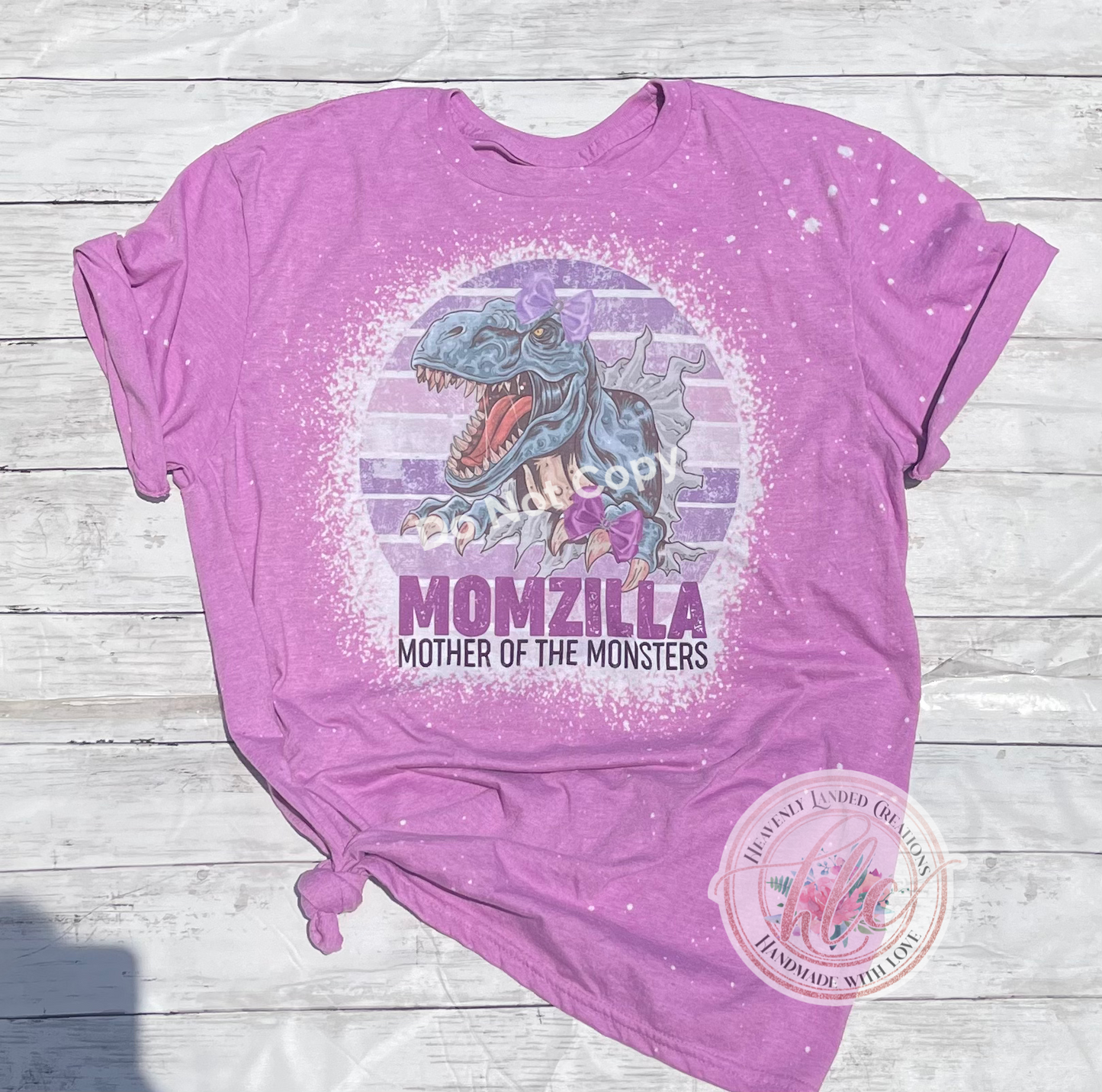 Bleached Tee MOMZILLA