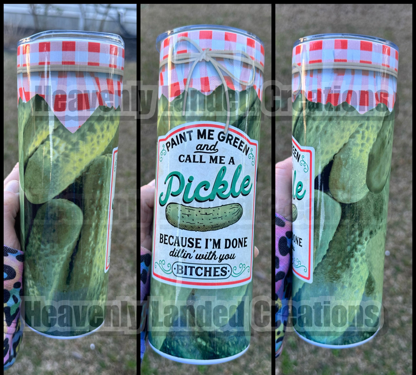 Sublimation Tumbler Pickle