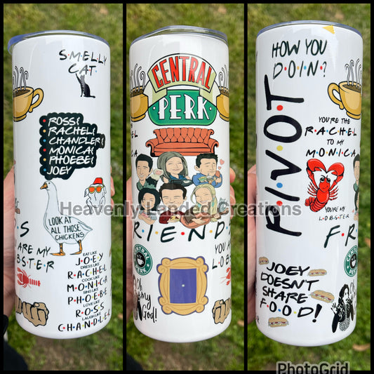 Sublimation Tumbler Friends