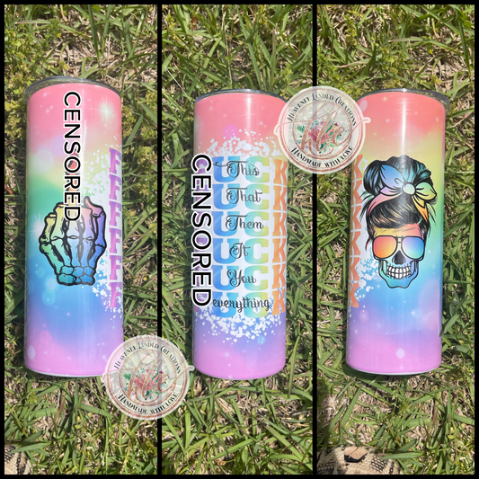 Sublimation Tumbler EXPLICIT F. This