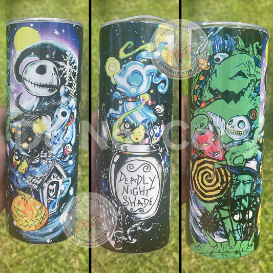 Sublimation Tumbler NBC Nightmare