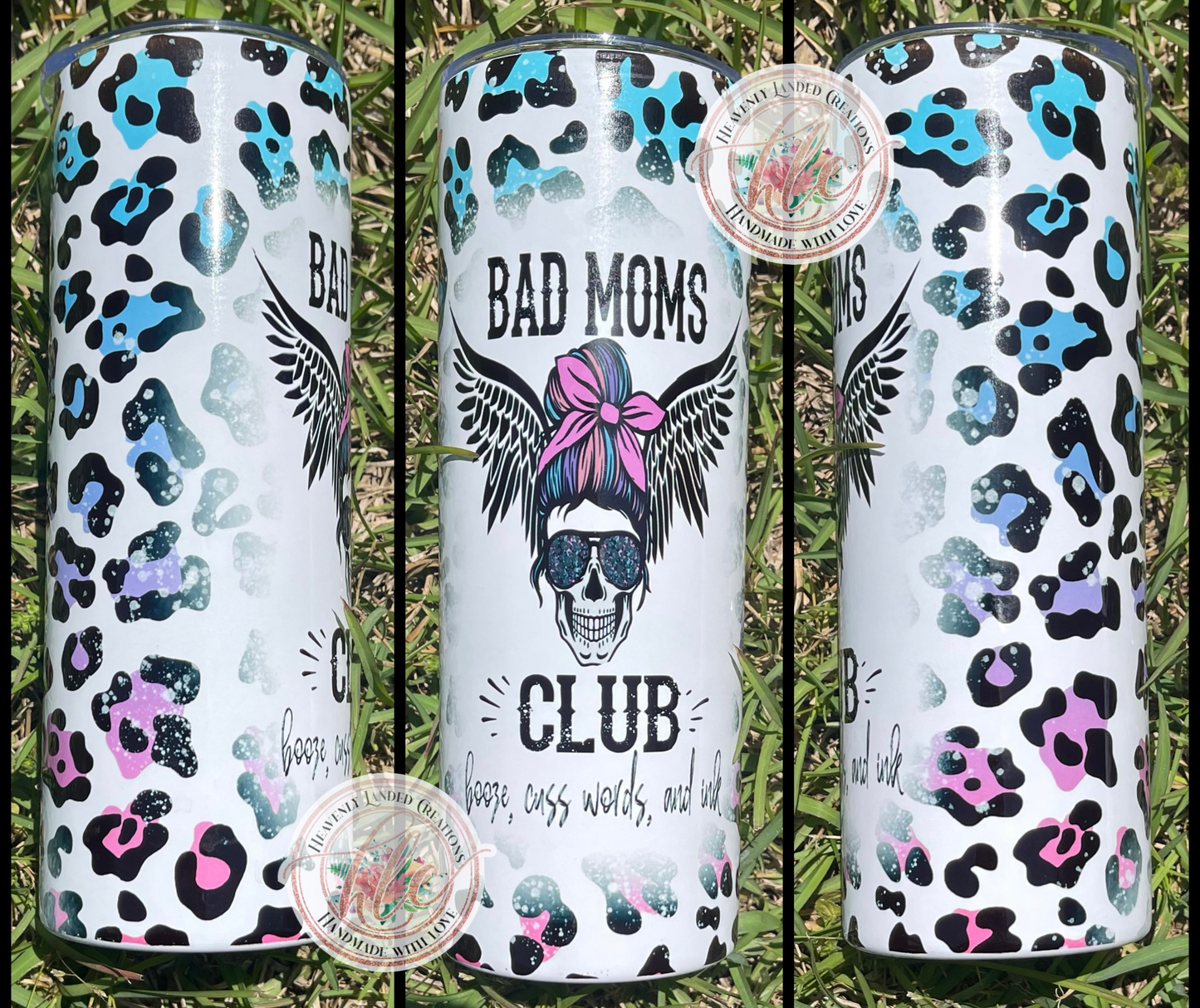 Sublimation Tumbler Bad Moms Club