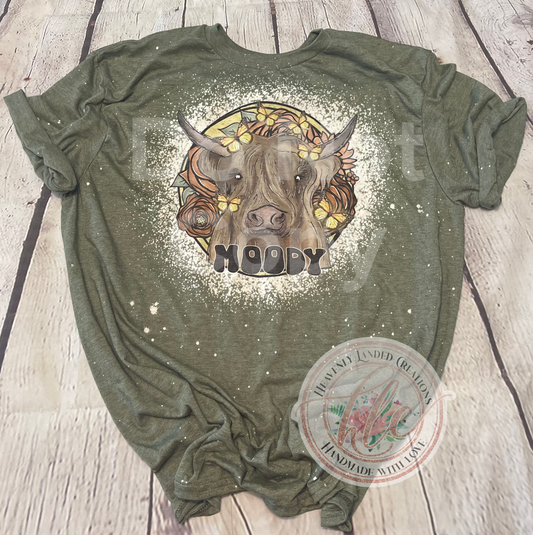 Bleached Tee MOODY