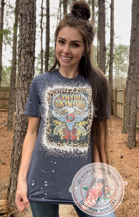 Bleached Tee Lynyrd