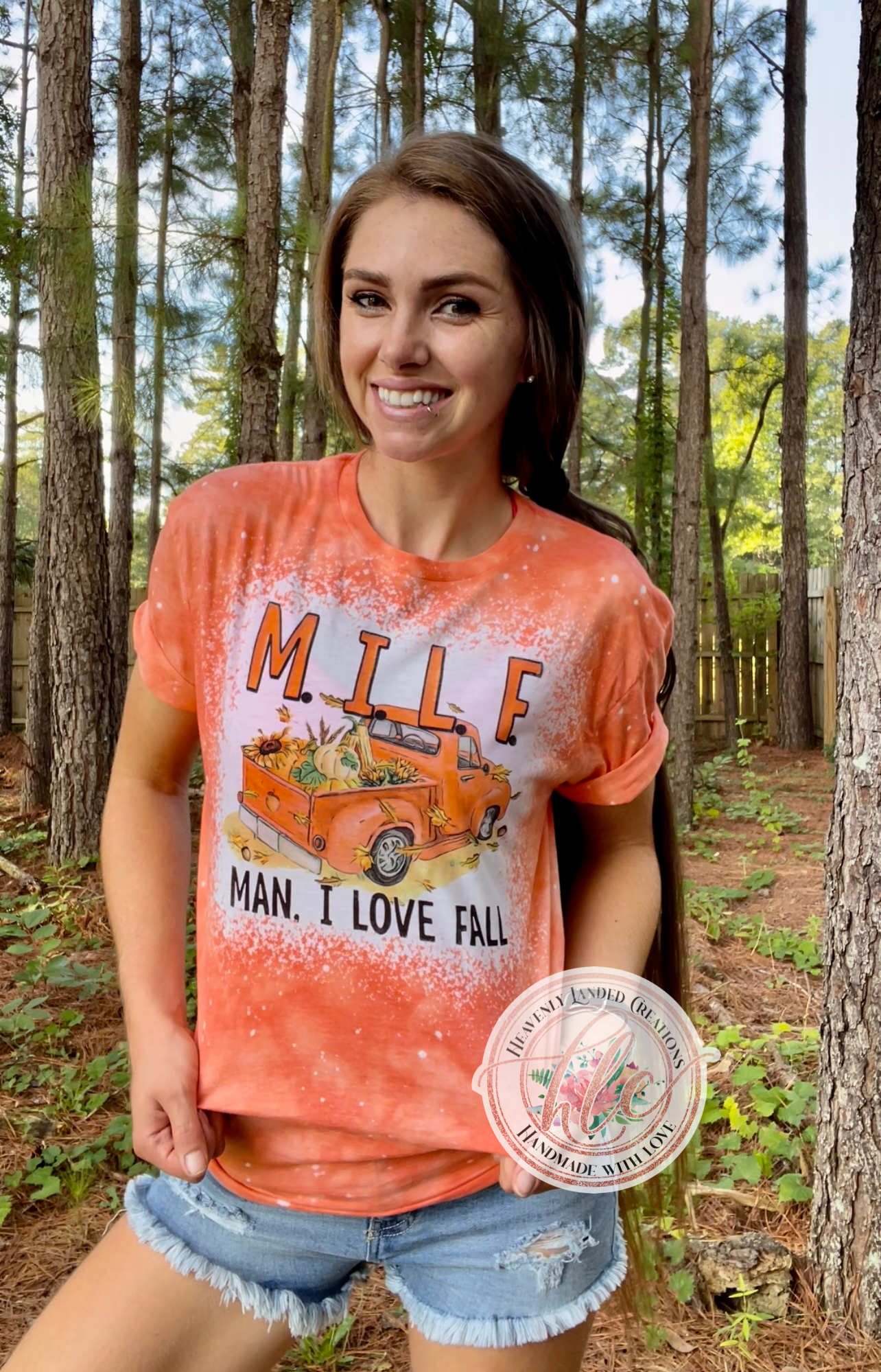 Bleached Tee MILF Fall