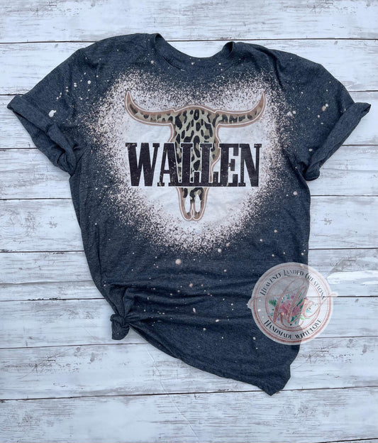 Bleached Tee Wallen